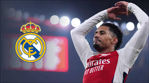 Arsenal centre-back William Saliba c