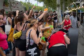 Barcelona demonstrators hit back at mass tourism