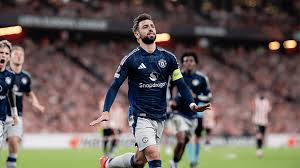 Bruno Fernandes Insists He Will Only Relax After His Career Ends Following Manchester United’s 3-0 Victory Over Athletic Bilbao in Europa League Semi-Final First Leg