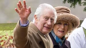 King Charles Seen Smiling at Church Service