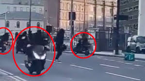 Courier is surrounded by masked gang and loses his bike to brazen theft outside the Clayton Hotel in Birmingham