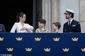 Princess Sofia Cradles Newborn Princess Ines